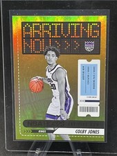 Colby Jones 2023-24 NBA Hoops Holo Gold Foil SP Arriving Now Rookie RC Kings