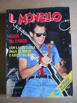 IL MONELLO No. 41 1981 John Mc Enroe James Brown Heather Parisi [G425]