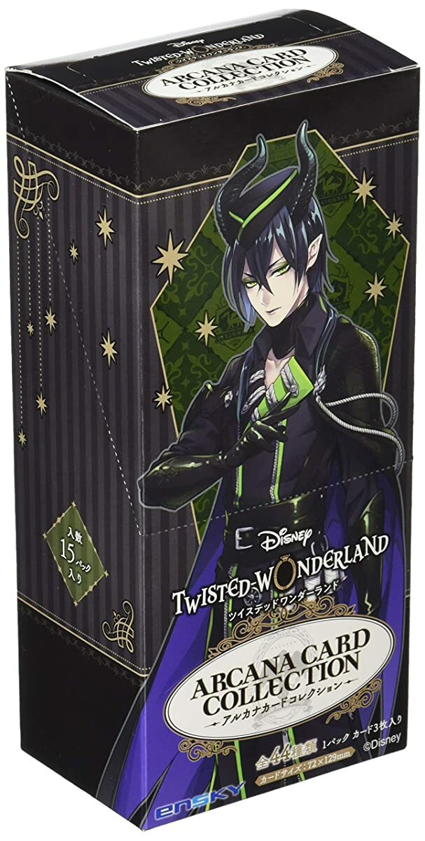Disney Twisted Wonderland Arcana Card Collection BOX 44cards