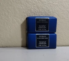 Bath & Body Works OCEAN Shea Butter Bar Soap 5 oz  (SET of 2)