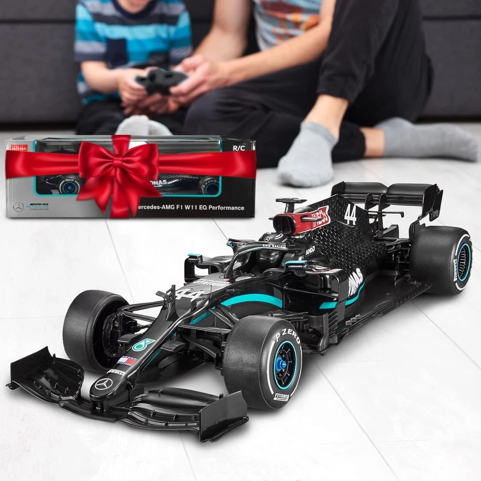 Detailed 1:12 Scale Mercedes-Benz F1 W11 Remote Control Car - Fast & Fun Racing - Image 4 of 4