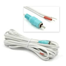 20ft/6M Bose Acoustimass Lifestyle RCA To Bare Blue Right Speaker Cable Wire