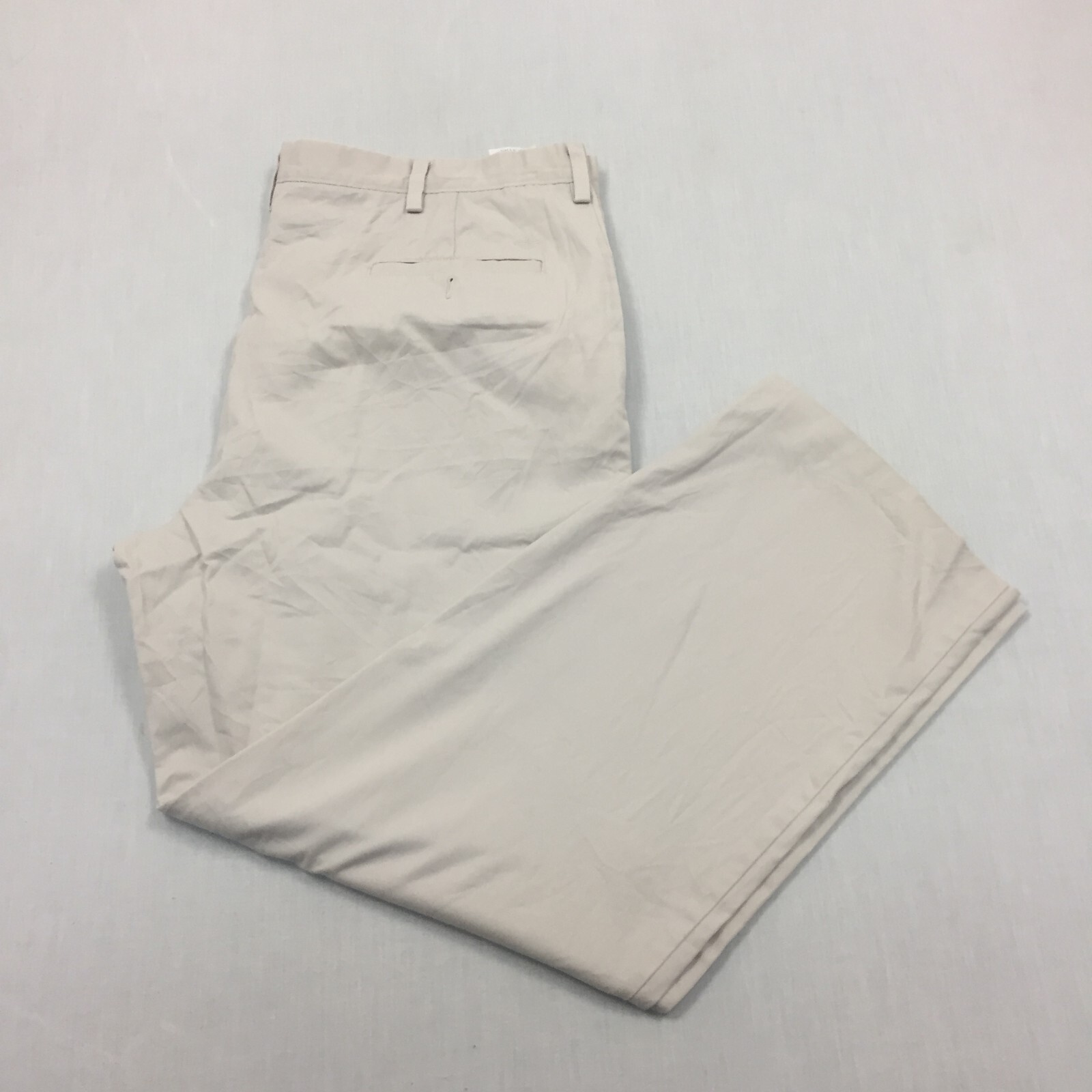 Dockers Chino Trousers Cotton Pants Straight Fit Mens Size 40W 30L Beige
