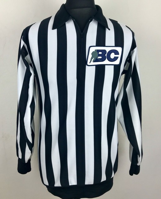 CCM IceHockey Referee Jersey BC Men's Size M Rare Shirt Adults Made In Canada eBay