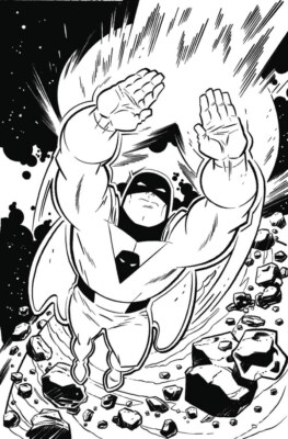 Space Ghost #6 1:30 Anthony Marques B&W Virgin Variant Dynamite 2024