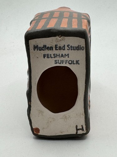 Vintage Mudlen End Studio Felsham Suffolk, Miniature Cottages ' Red Brick Home' - Picture 9 of 9