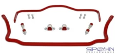 Spohn SP-926A 1964-1972 GM A-Body Solid 4140 Chrome Moly Sway Bar Sets RED