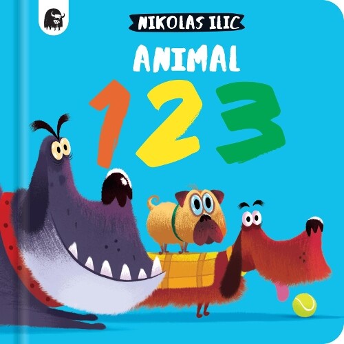 Thumbnail - Nikolas Ilic Animal 123 (kartonbuch) Nikolas Ilic’s First Concepts