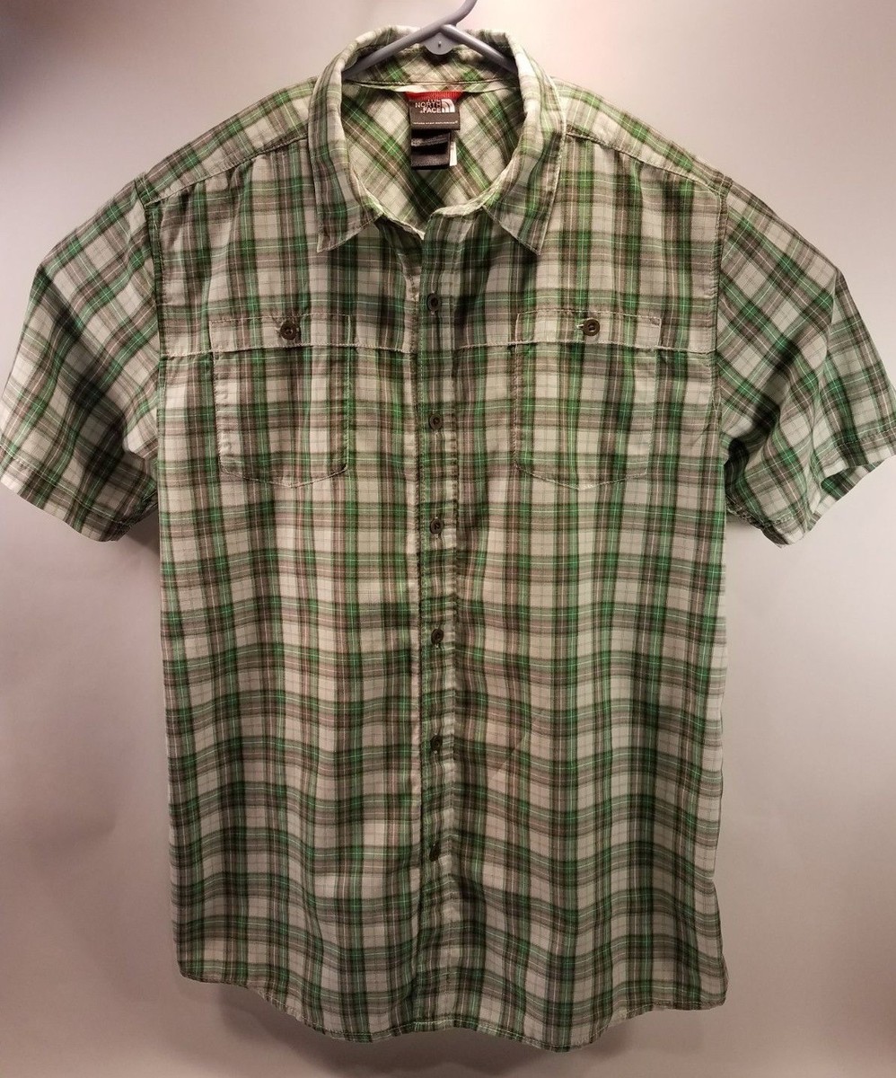 ★THE NORTH FACE★ Men's Hike and Camp Short Sleeve Round Te The North Face Men's Short Sleeve Button Up Hiking Shirt
