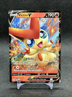 Victini V 021/163 - Battle Styles - Ultra Rare Holo Pokemon TCG Card NM