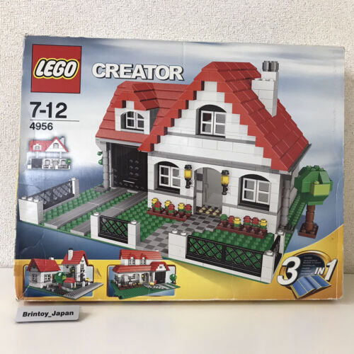 LEGO 4956 Creator House nel 2007 3 in 1 dal Giappone - Foto 1 di 4