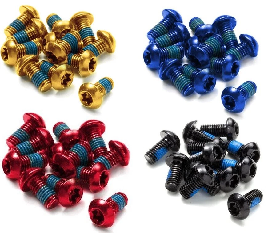 REVERSE Fahrrad MTB Bremsscheiben Schrauben Ebike Disc Torx 12er M5 x 10mm set