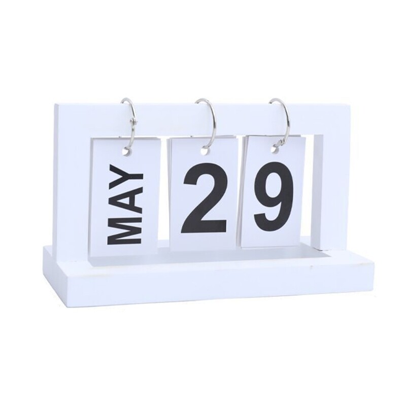 Calendar Desktop Decoration Metal and Calendar eBay