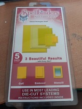 CUTTING DIES FOR SCRAPBOOKING SPELLBINDERS NEW JJ265 S4-130
