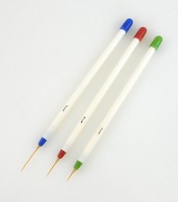 3 PCS ACRYLIC NAIL ART LINER PAINTING DRAWING PEN BRUSH TOOLS