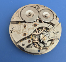 VINTAGE 16 SIZE WALTHAM VANGUARD MODEL 1908  23 JEWEL POCKET WATCH PARTS