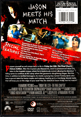 Friday the 13th: The Final Chapter: Kimberly Beck, Peter Barton