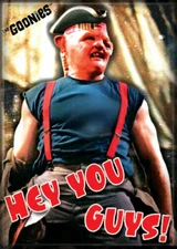 THE GOONIES SLOTH  HEY YOU GUYS PHOTO MAGNET 2.5” X 3.5” NEW