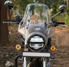 CLEAR WINDSHIELD FIT FOR HONDA HNESS CB 350