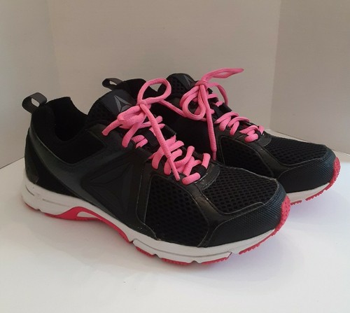 Reebok Women's Size 7 Black/Pink 1ap502 