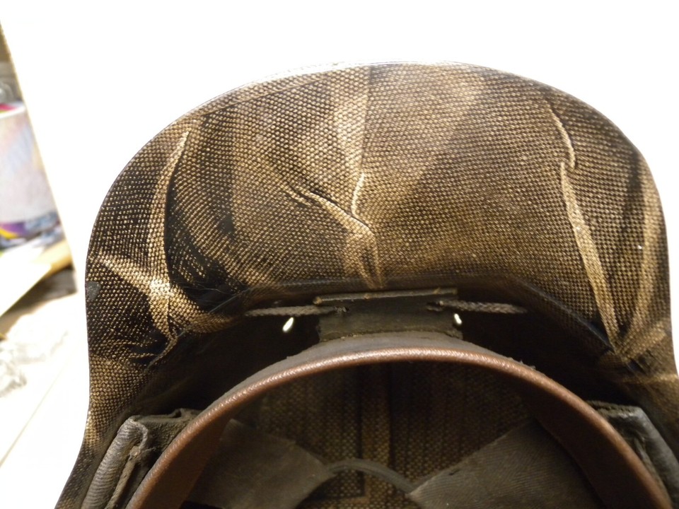 Atq MSA Comfo Cap Coal Miners Low Vein Tiger Stripe Hard Hat L2 + 4