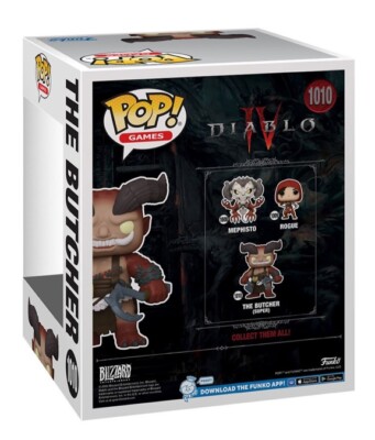 Diablo IV The Butcher Super Funko Pop! Vinyl Figure #1010 IN STOCK