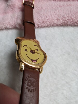 Disney Special Ed. Winnie The Pooh Watch Stamped “Celebrating 80