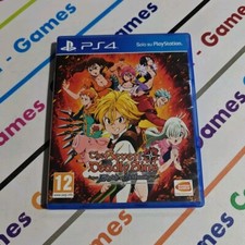 PS4 THE SEVEN DEADLY SINS KNIGHTS OF BRITANNIA PLAYSTATION 4 PAL ITALIANO RARO 