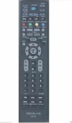 New Universal Remote control fits for 99% LG Brand LCD/LED TV, US free shipping.