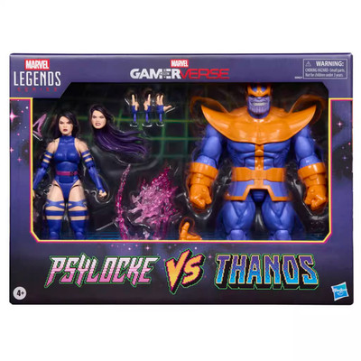 Marvel Legends GamerVerse 6'' Psylocke vs Thanos 2-Pack Target Capcom IN HAND