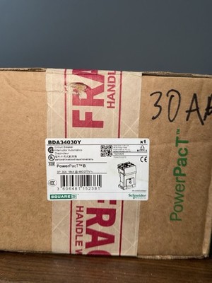 Square D BDA34030Y I-Line Circuit Breaker 3P 480V 30A 18k