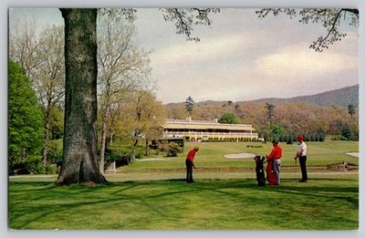 Greenbrier Resort Golf White Sulphur Springs West Virginia Postcard 1950-60s