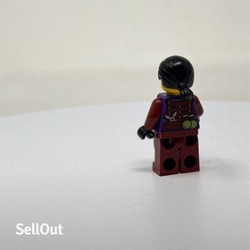 LEGO Ninjago Clouse Minifigure With Black Hair Tournament of Elements Figure