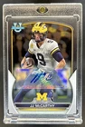 2022 Bowman University Chrome JJ McCarthy Prospect Auto #48 Wolverines