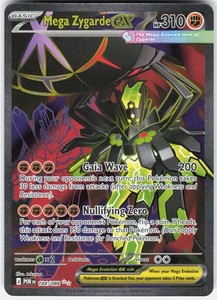 Mega Zygarde ex 104/088 Perfect Order Full Art Ultra Rare