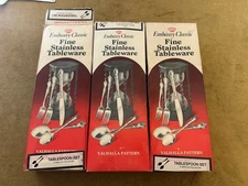 Easterling Stainless Japan Valhalla Set Of 7 Serving Pcs —New In Package