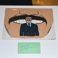 THE GONG SHOW 1976 ORIGINAL PRODUCTION CEL SIGNED GARY OWENS