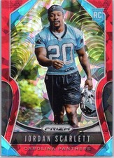 2019 Panini Prizm #376 Jordan Scarlett Red Ice