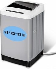 Compact Top-Load Washing Machine Full-Automat...