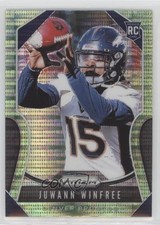 2019 Panini Prizm Rookies Neon Green Pulsar Prizm Juwann Winfree #387 07rd