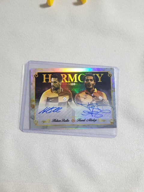 Mythos Karte Duo Autogramm Hamit altıntop Hakan balta Galatasaray Legends Karte /5