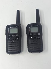 Two Midland X-Talker T10A Black 20 Miles UHF 22-Channel 2-Way Radio Walkie