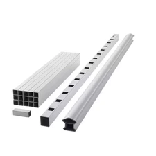 Armorguard Classic 70 In. White Composite Rail Kit