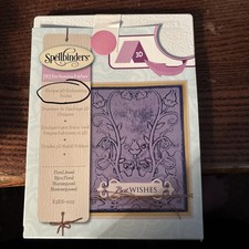 Spellbinders 3D Embossing Folder. Only The Folder Of The Picture You See.