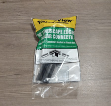 6X Valley View Industries 90 Degree Corner Connector 1-in Landscaping Edging