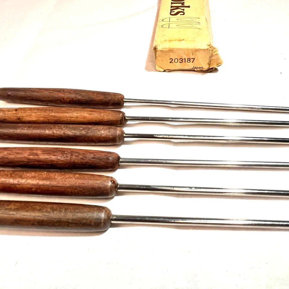 Tenedor de fondue Oster LOTE de 6 bandejas de queso entremeses en caja tablas de charcutería Foto 2 de 4