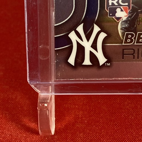 BEN RICE RC 2025 Topps CHROME ROOKIE Baseball Card #139 MLB New York YANKEES - Picture 6 of 12