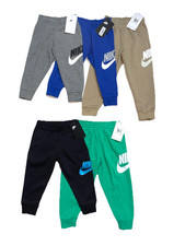 Nike Club Fleece Logo Joggers Toddler Boys Assorted Colors, Sizes 2T-4T NEW 