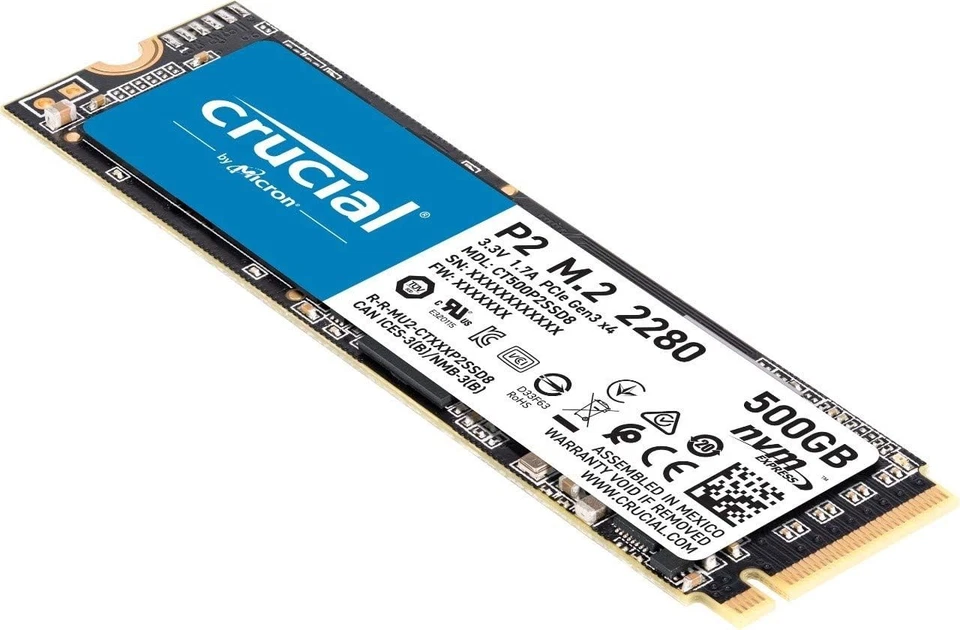 P2 Series 500GB NVMe PCIe M.2 SSD - Ideal for Gamers and Professionals - Image 4 of 4