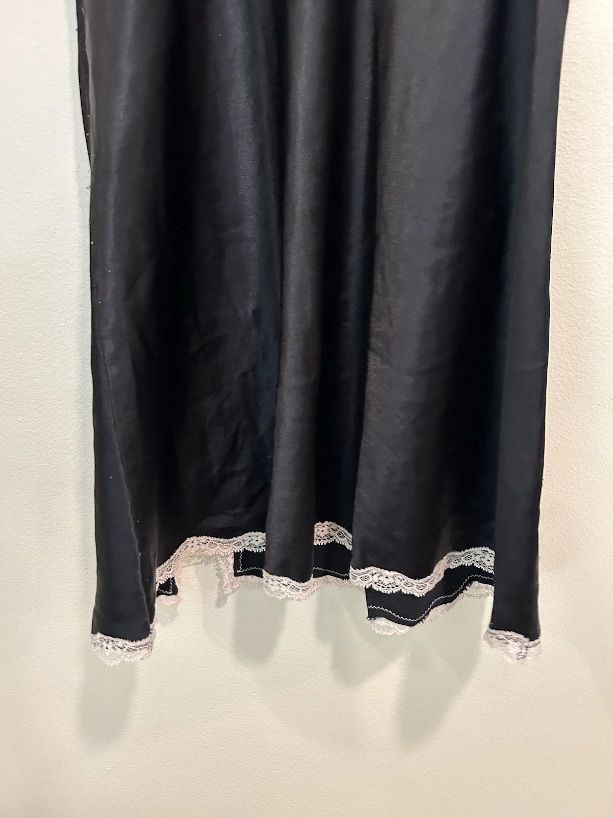 UNDERCOVER Pigiama donna Victoria's Secret mini abito slip orlo pizzo taglia media lingerie